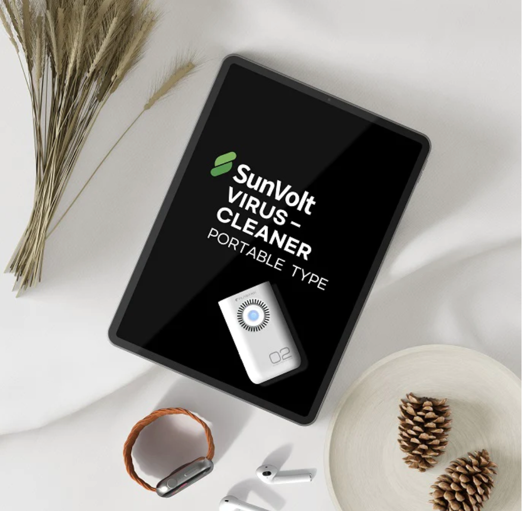 SunVolt / Plabank Plasma Virus Cleaner II (Portable Type)