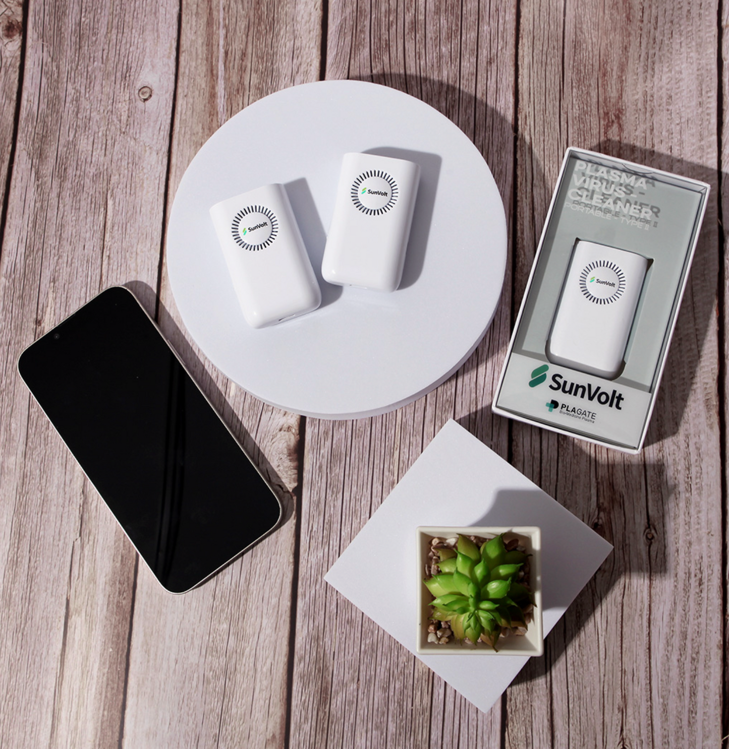 SunVolt / Plabank Plasma Virus Cleaner II (Portable Type)