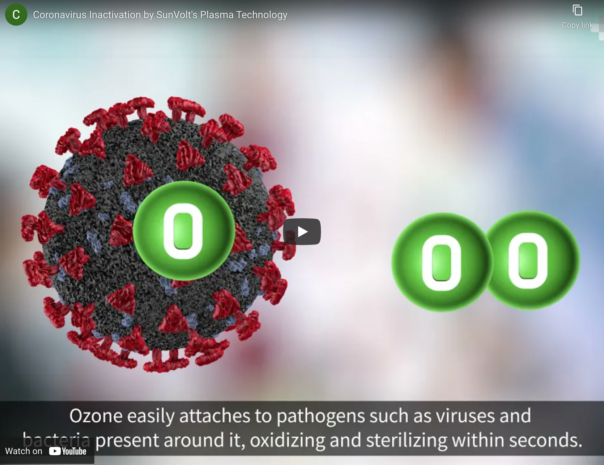 Load video: The technology developed by the Plasma Physics Laboratory at Kwangwoon University uses more than 30 patents and 200 papers to transform areas into &quot;green ozone&quot; zones through the release of plasma-generated ozone, ultimately leading to improved air quality. It can effectively remove airborne pathogens such as viruses, flu, and bacteria, while also addressing various kinds of odors.